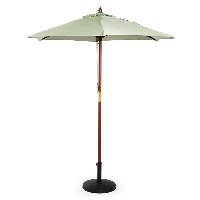 VonHaus Ombrellone legno 2 m giardino e patio