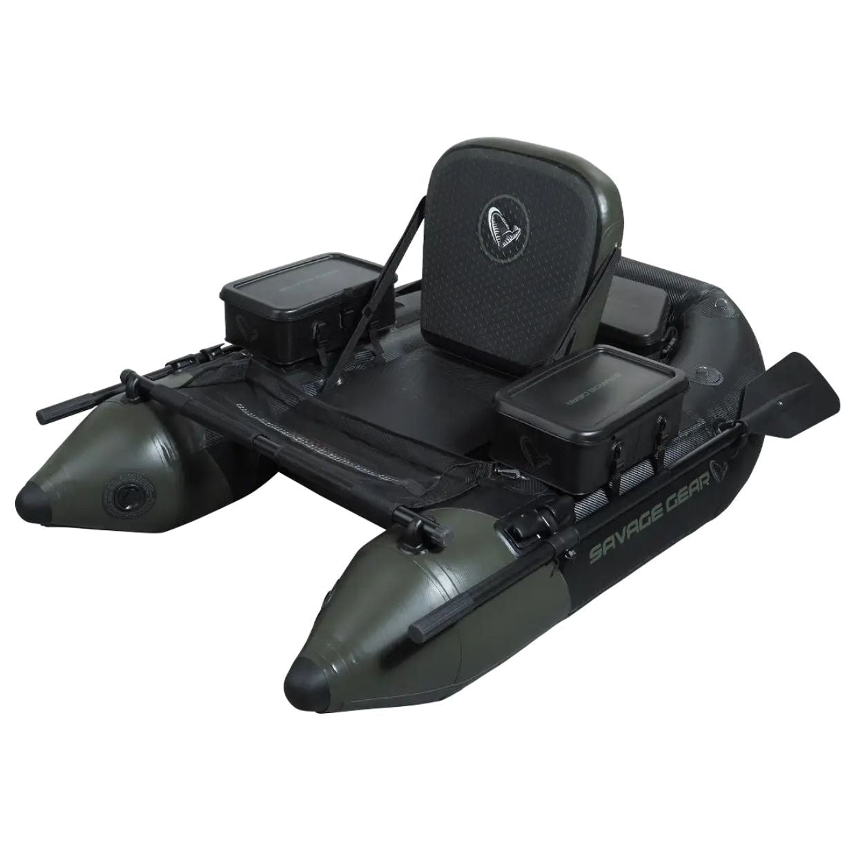 Savage Gear Stealth 175 belly boat PVC drop stitch motore