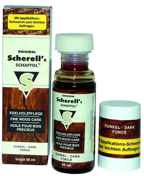 Scherell olio calcio scuro 50 ml per fucile