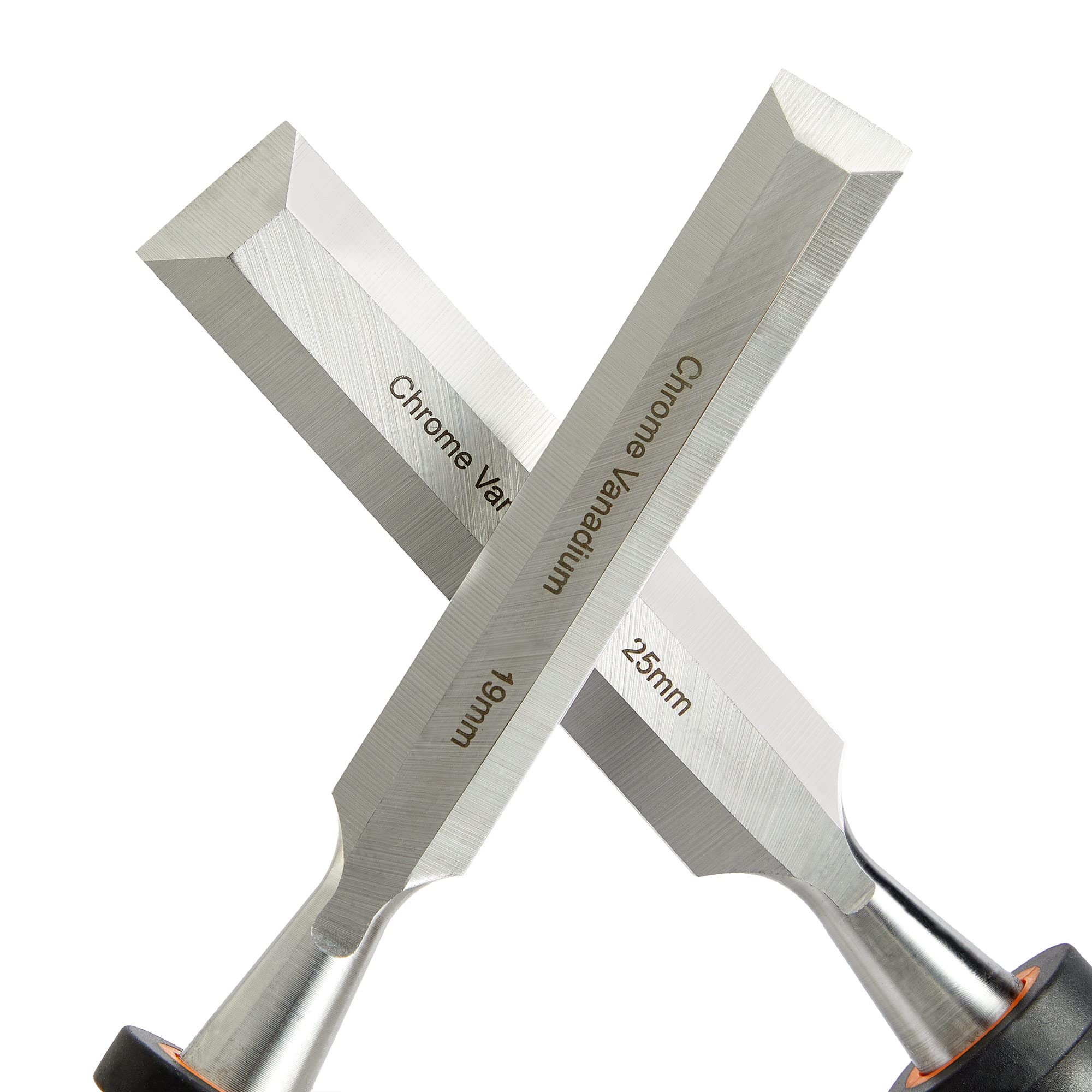 VonHaus set scalpelli legno 8 pezzi con guida e pietra