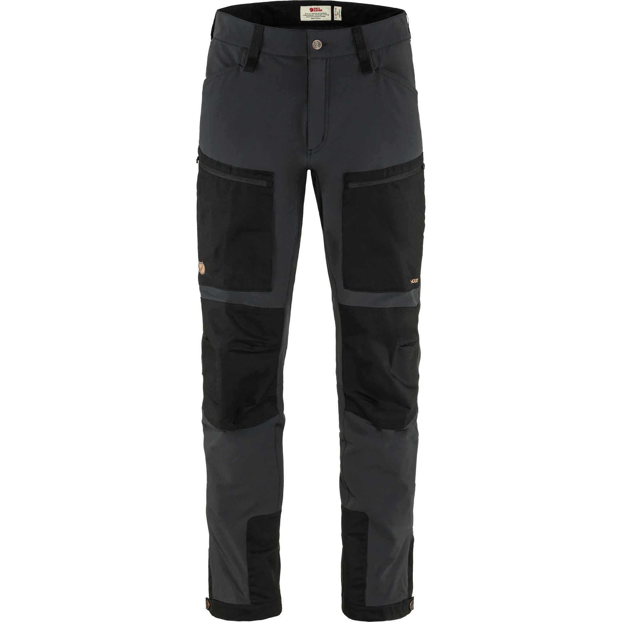 Fjällräven Keb Agile M pantaloni trekking neri stretch