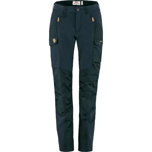 Fjällräven Nikka Curved W pantaloni trekking donna blu navy