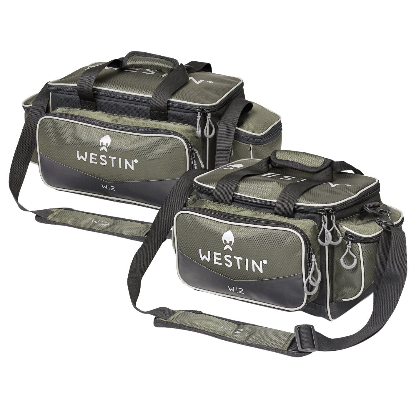 Westin W2 Lure Bag Small borsa da pesca con 3 box impermeabile
