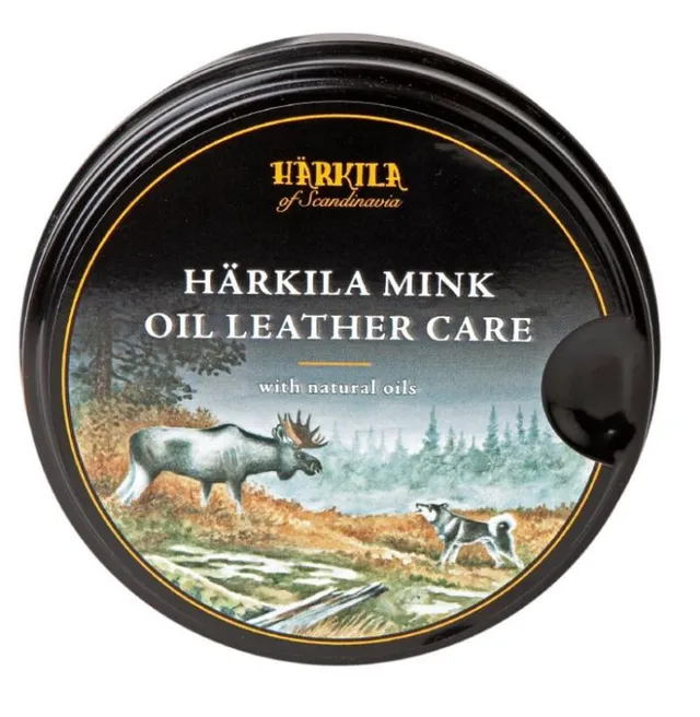 Härkila Mink Oil balsamo cuoio pelli lisce idrorepellente