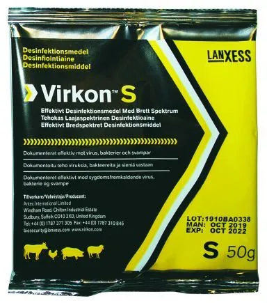 Virkon S disinfettante polvere 50 g concentrato stalla serra