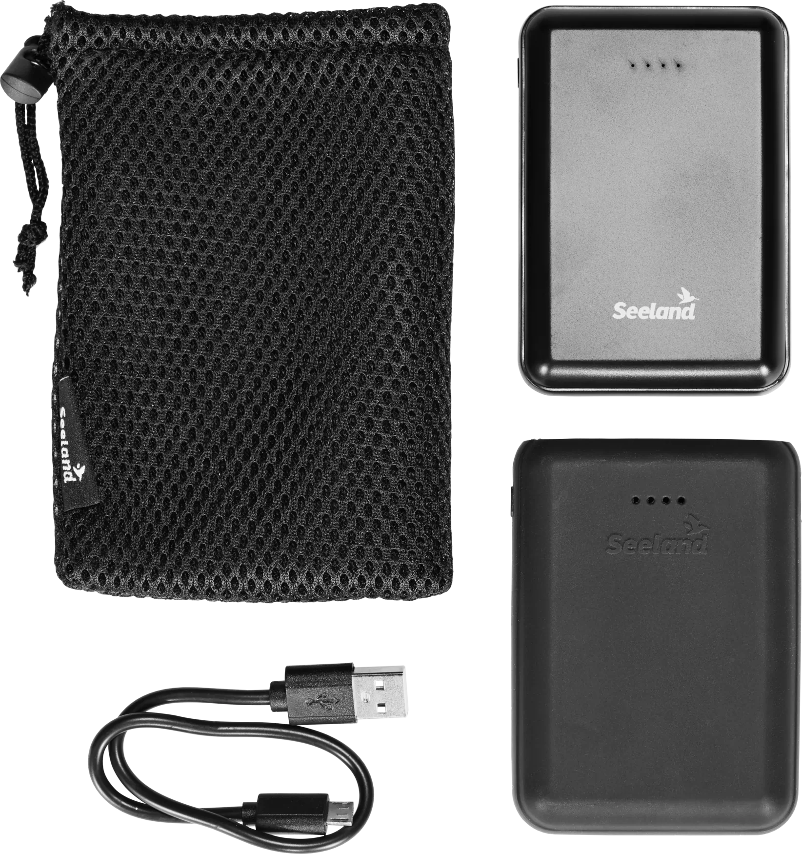 Seeland Heat power bank nero 10000 mAh da esterno