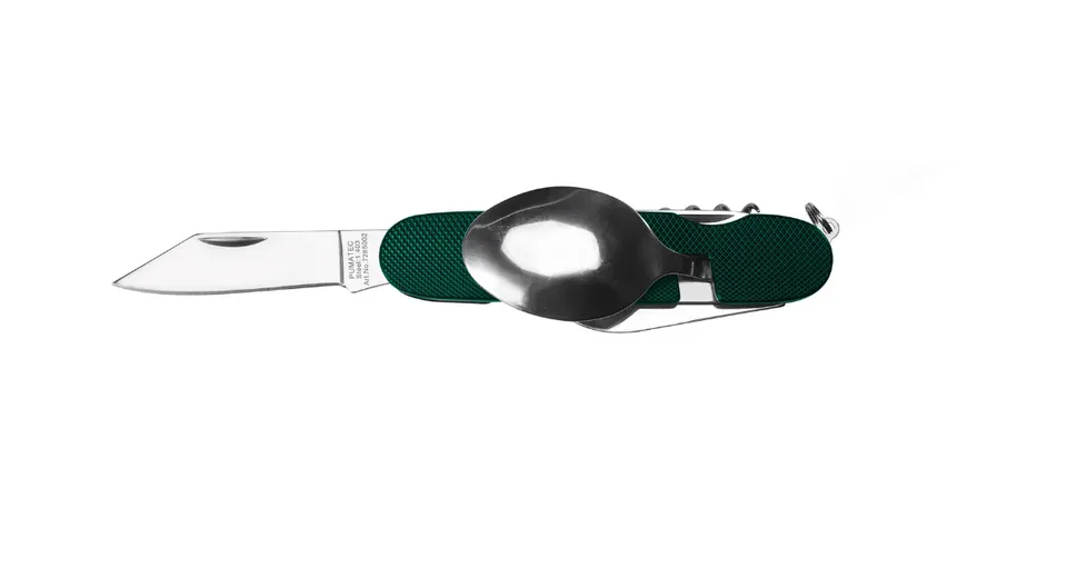 Puma Tec Camping Tool set posate verde inox
