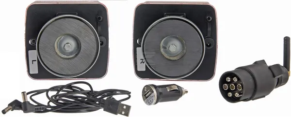 Kit luci wireless 12V rimorchio magnetico LED IP65